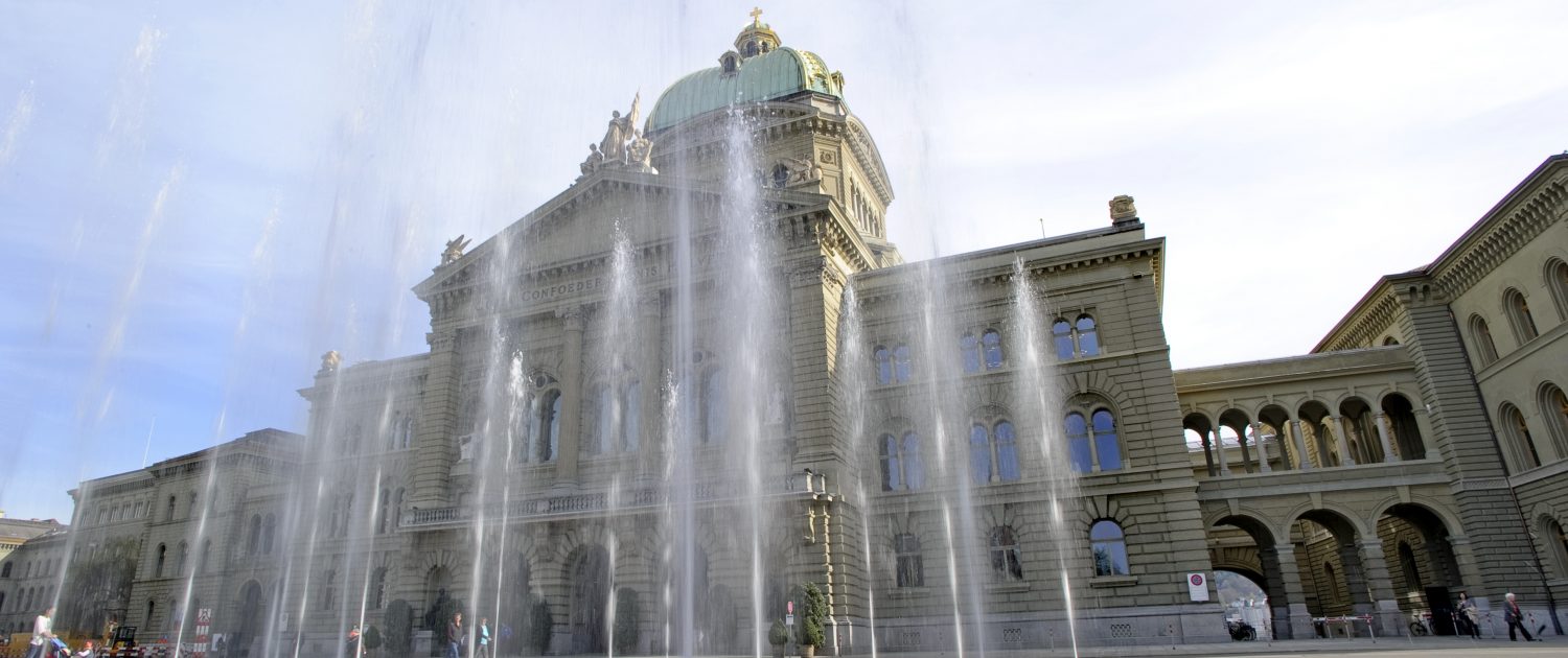 Bundesplatz Bern, Parlament, Frühlingssession