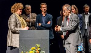 Nicole Zimmermann und Daniel Büchel am Energietag 2017