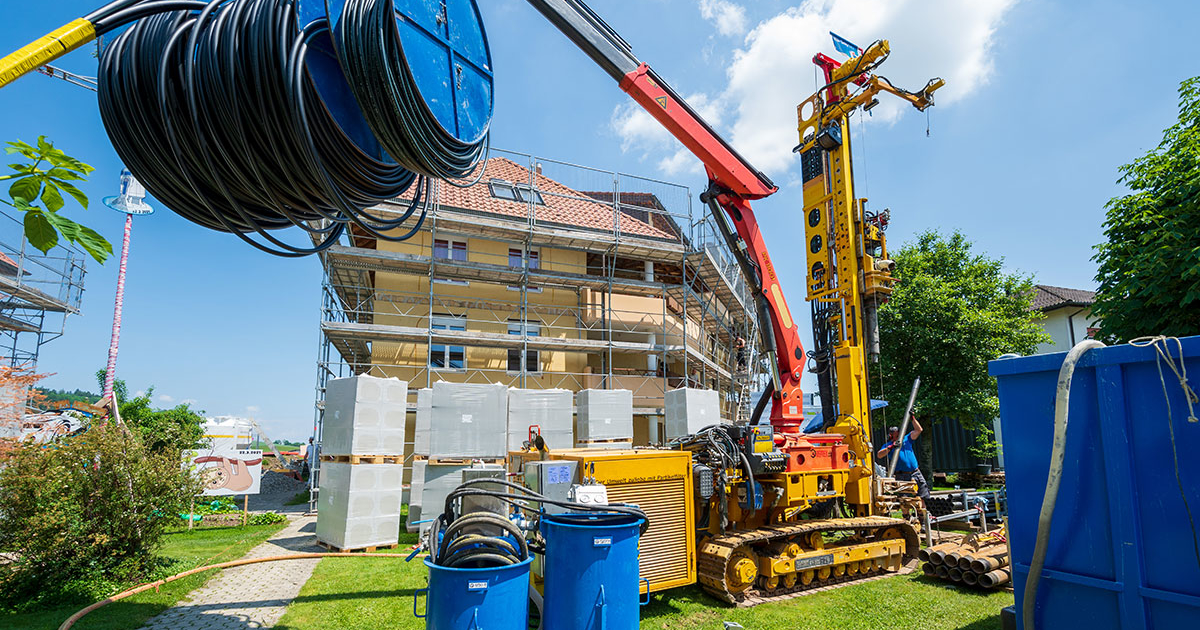 Baustelle in Rickenbach: Die "Cheschtenmatt 2" wird saniert.